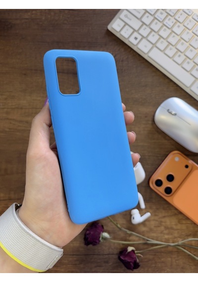 Samsung Galaxy A51 Uyumlu Kamera Korumalı Darbeye Dayanıklı Renk Atmayan Fab Silikon Kılıf Mavi