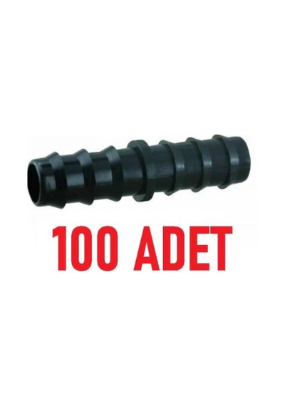 Nipel 100 Adet Damlama Sulama Ekipmanı 16 Mm