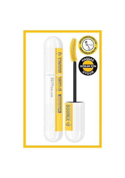 Maybelline New York The Colossal Curl Bounce Siyah Maskara Black 01