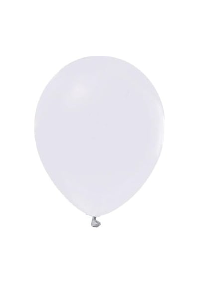 Benim Marifetlerim Metalik Beyaz Balon 12 inch 10 Adet