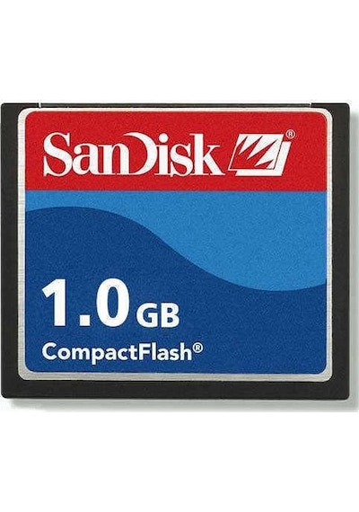 1 Gb Sandisk Cf Compack Flash Kart