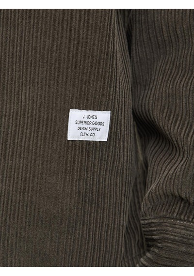 Jack & Jones Jprbluwıll Corduroy L/s Overshırt Sn Olive Olive