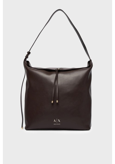 Armani Exchange Logolu Ayarlanabilir Askılı Çanta Kadın Çanta Xw002989 Af19902 U6032 Kahve