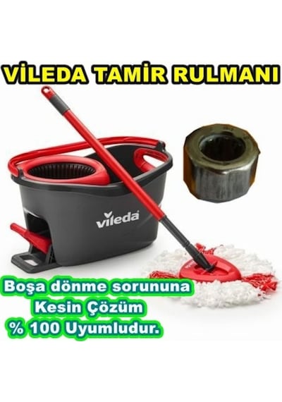 Vileda Rulmanı Vileda Turbo Cambaz V.B Pedallı 8 Köşe 4 Adet