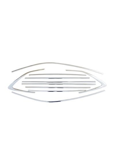 Skoda Scala Krom Cam Çerçevesi Set 2019- 10 Parça