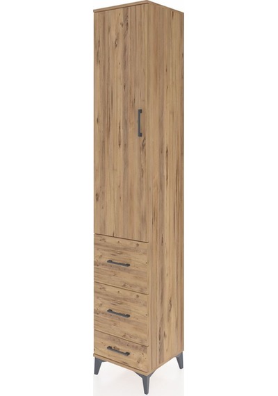 Hyperion Dolap 2 Raflı 3 Çekmeceli Tek Askılı 44x44x243 Çam-çam Çam Hyperion Dolap 2 Raflı 3 Çekmeceli Tek Askılı 44x44x243 Çam-çam Çam