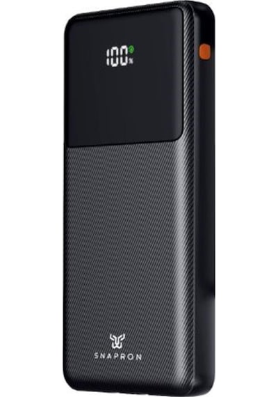Snapron Snp-3015 Pd 22.5w 10.000mah Hızlı Şarj Lcd Ekran Powerbank Siyah