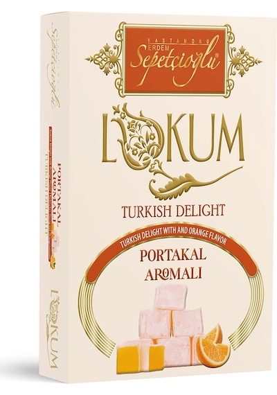 Erdem Sepetçioğlu Portakal Aromalı Lokum 270 G