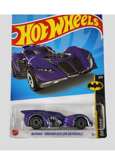 Hot Wheels Tekli Arabalar Batman: Arkham Asylum Batmobile Mor Hcw63 Çok Renkli