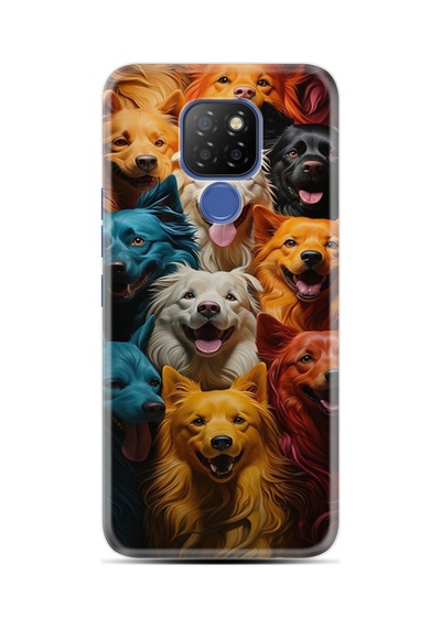 General Mobile Gm9 Pro Kılıf Boutique Baskılı Resimli Köpekçikler Pcode -026
