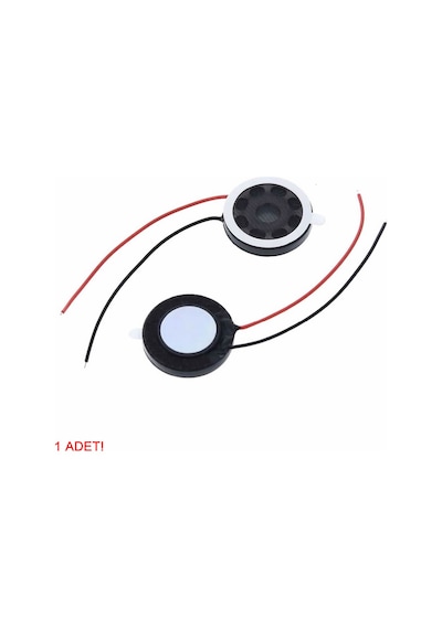 Hoparlör 1w 8ohm 20mm Yuvarlak 10cm Kablolu Mini 2cm Speaker Ses Müzik Amfi Ürün Müze Otomobil Tel