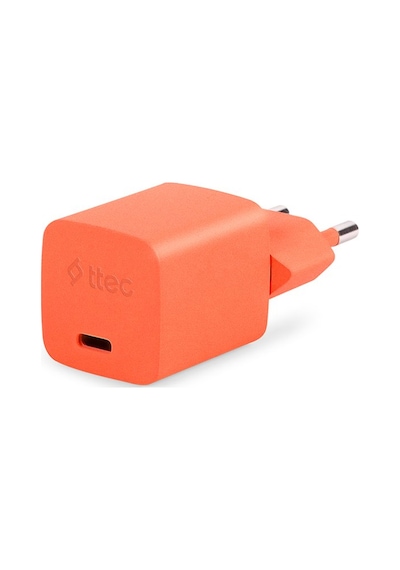 Ttec Smartcharger Gan 20w Pd Seyahat Hızlı Şarj Aleti + Usb-c - Lightning 120cm Kablo Neon 2scg20ln