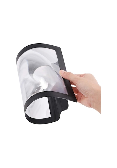 3X Büyüteç A4 Boyutu 30X19.5Cm Esnek Pvc Plastik Tam Sayfa Okuma