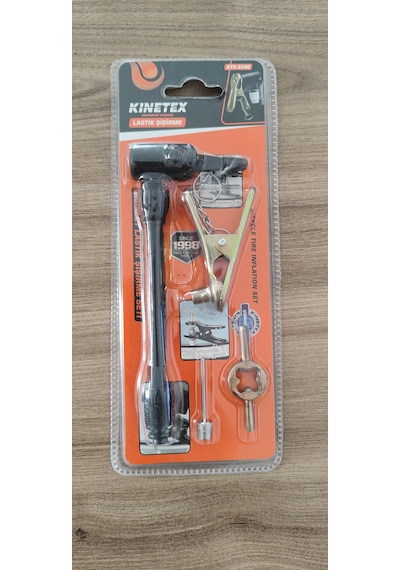 Lastik Şişirme Aparatı 4 Parça Set