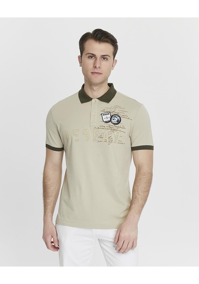 AR-MA Arma Erkek Regular Fit Likralı Pike Polo Yaka Tişört Y27374308601 001