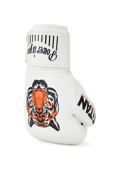 Titan Sport Beyaz Kaplan Desenli Fgr Model-8 Boks Eldiveni Çok Renkli