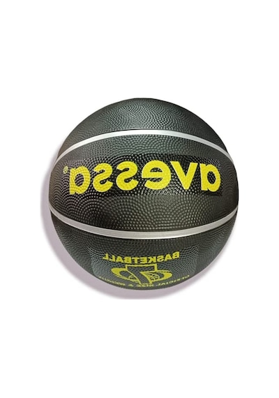 Kauçuk Basketbol Topu, 7 No, Yetişkinler İçin, Siyah Renk