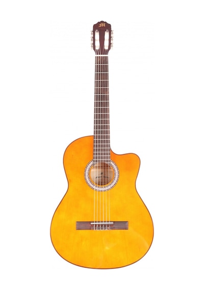 Miguel Angela Ma1c-wa Naturel Cutaway Klasik Gitar