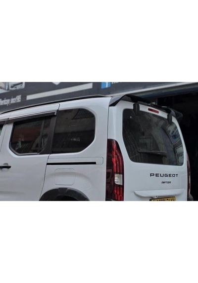 Peugeot Partner İle Uyumlu 2009- Abs Yarasa Piano Blak Spoiler Siyah