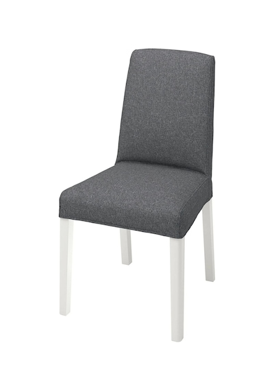 Ikea Gri Zarif Yemek Masası - Yemek Sandalyesi Kılıfı