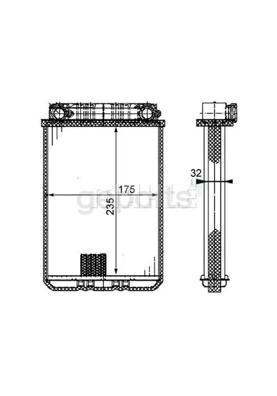 Kalorifer Radyatoru W203-209-230 2000