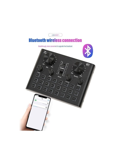 Bm600 Filtreli Condenser Mikrofon V8 Plus Ses Kartı Ve Standlı Set