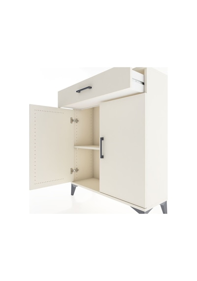 Arges Şifonyer Tek Raflı Tek Çekmeceli 2 Kapaklı 88x30x106 Aytaşı-aytaşı Aytası