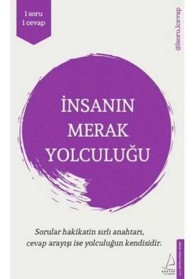 İnsanın Merak Yolculuğu - 1 Soru 1 Cevap - Kerem Kına -  Umut Kına - Destek Yayınları