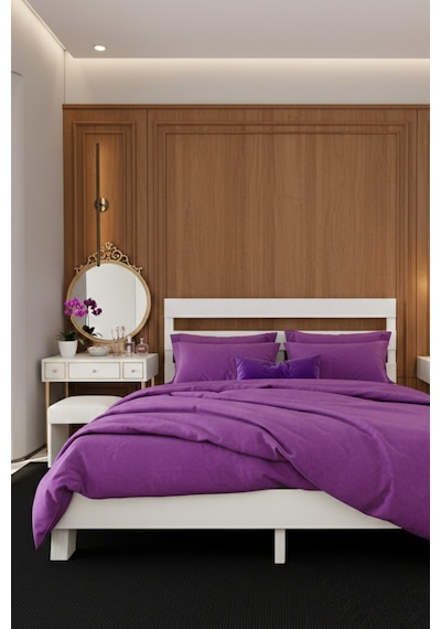 Renazzo Natura New Masif Ahşap Karyola Beyaz 120x200 Beyaz - 120 X 200
