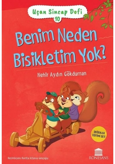 Benim Neden Bisikletim Yok? Uçan Sincap Dofi 10 - Nehir Aydın Gökduman - Rönesans Yayınları