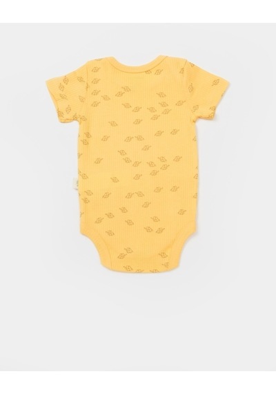 BabyCosy Organik Modal Fil Baskılı 2 Li Kısa Kollu Badi Csym11216 001