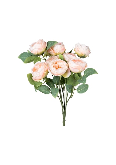 Yapay Çiçek 10 Dallı Catalina Rose 45 Cm Somon