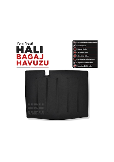 Dacia Sandero Stepway Halı Bagaj Havuzu (2021-2024 Arası)