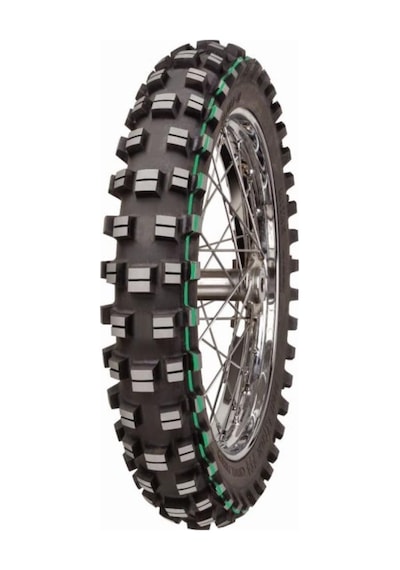 Ktm 250 Exc 120/90-18 Mitas Xt-754 Extreme Arka Lastik Yeşil Çizgi