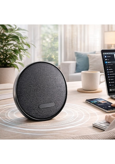Kablosuz Bluetooth Hoparlör 7w Tws Destekli Usb Tf Kart Girişli Taşınabilir Masaüstü Speaker