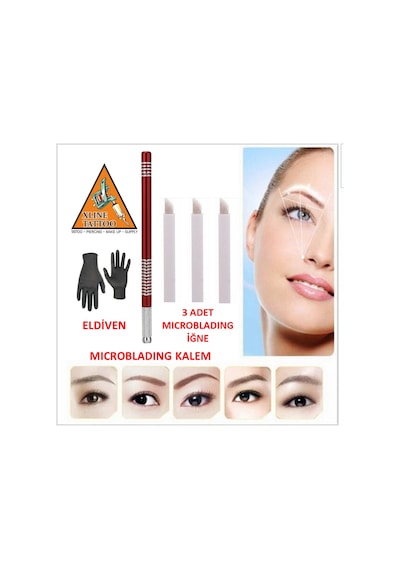 Mıcrobladıng Kalem Ve Hediyeleri Herşey Dahil 39.90 Tl