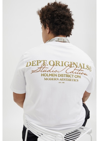 Jack & Jones Erkek T Shirt 12278557 Beyaz Beyaz Jack & Jones Erkek T Shirt 12278557 Beyaz Beyaz