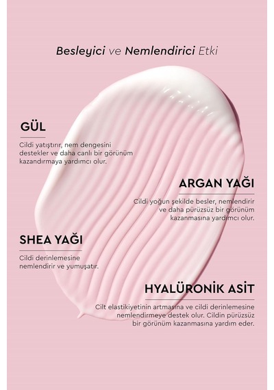 Tr Nemlendirici El Ve Vücut Bakım Kremi - Gül Özleri Ve Hyalüronik Asit