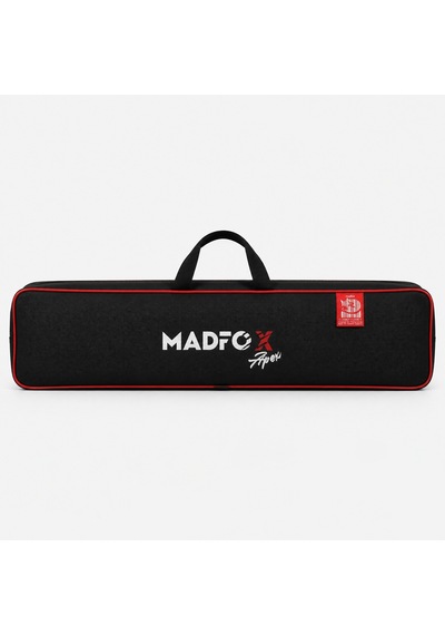 Madfox Apex Katlanabilir Alüminyum Kamp Masası 4 Kişilik Siyah