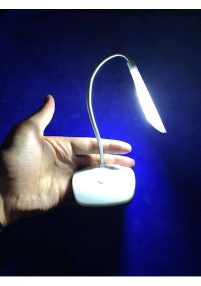 Pilli Mini Led Masa Lambası Okuma Işığı