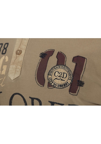 AR-MA Arma Erkek Regular Fit Polo Yaka Tişört Y0tyo7179 Bej