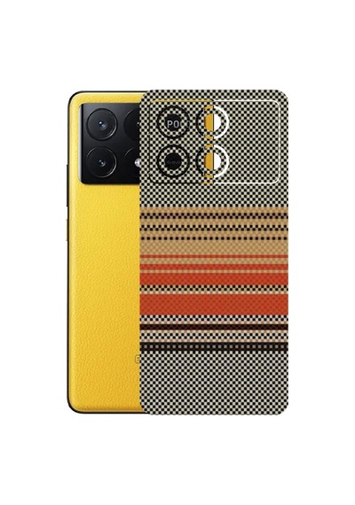 Kapps Poco X6 Pro İle Uyumlu Rainbow Serisi Premium Arka Kapak Kaplama Kenarlar Yoktur 93232807