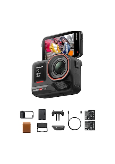 Insta360 Ace Pro 2 Flash Print Bundle Siyah