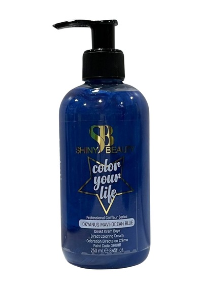 Shın Beauty Direkt Krem Boya Okyanus Mavi 250 Ml