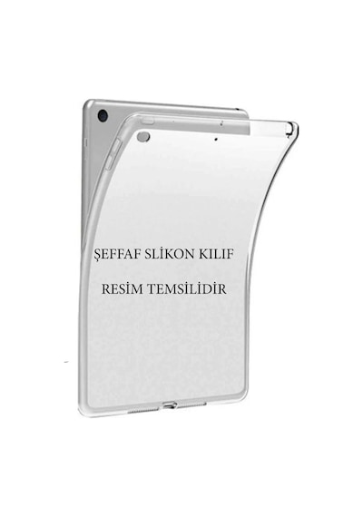 Samsung Uyumlu Galaxy Tab A7 Sm-t500 T507 Şeffaf Slikon Kılıf