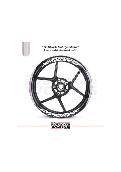 Cfmoto Nk Jant Sticker Motosiklet Jant Sticker Set Ay Modeli Hologram