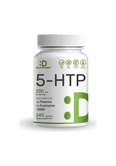 5-htp 200mg Per Serving, 240 Capsules