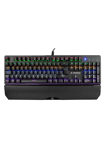 Rampage KB-R86 Umbra USB Rainbow Aydınlatmalı Red Switch Mekanik Oyuncu Klavye