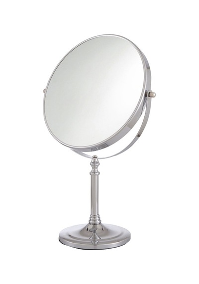 Krom Çift Taraflı Makyaj ve Masa Aynası 35 CM MB030 Krom Çift Taraflı Makyaj ve Masa Aynası 35 CM MB030