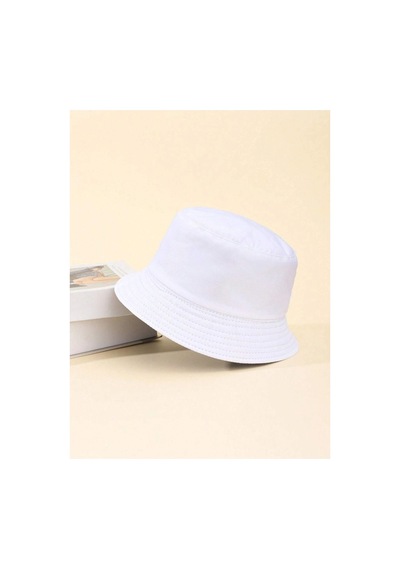 Caxis Unisex Bucket Balıkçı Şapka 2'li Set Beyaz - Bej
